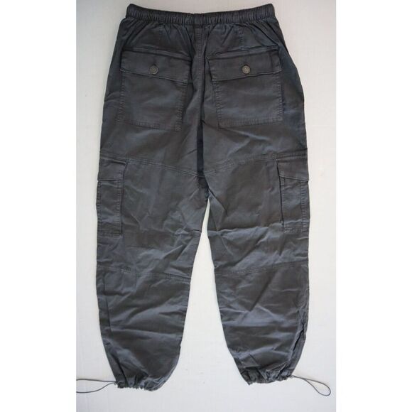 Garage 5GK 222 43 Women's Sz XS Forged Iron Gray Tanner Tie Up Cargo Pants - Picture 2 of 12